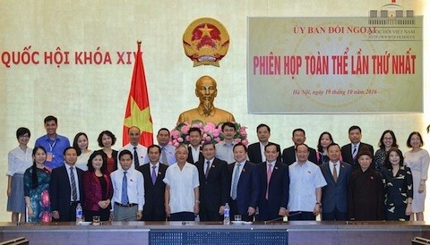 Ủy ban Đối ngoại của Quốc hội khóa XIV họp Phiên toàn thể lần thứ Nhất  - ảnh 1